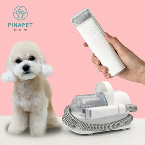 핀아펫 강아지 고양이 애견 바리깡 이발기 클리퍼 미용기 에어 흡입 럽마이펫, 강아지바리깡, 1개