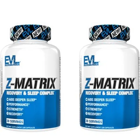 EVLUTIONNUTRITION Z-매트릭스 리커버리 & 슬립 컴플렉스 캡슐, 240개입, 2개, 240정