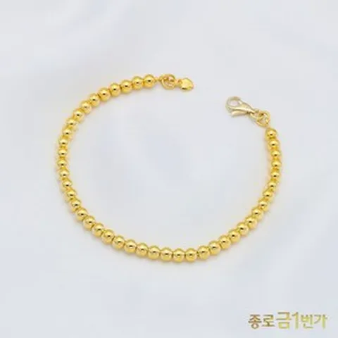 여자 순금 팔찌 볼 18.75g