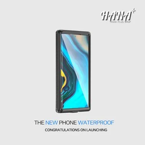 (하나플러스샵) 갤럭시S 노트 시리즈 배달대행 오토바이 자석 방수케이스, 노트10플러스, 1개