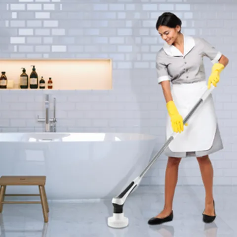 델루체 강력스핀 무선 욕실청소기 dlbc-224nk