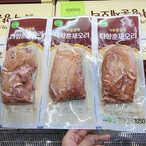 다향오리 훈제슬라이스 350g x 3입, 아이스팩 포장, 3개