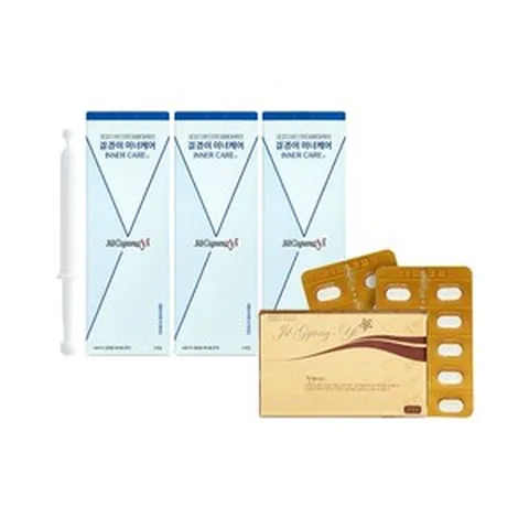 (본사)질경이 삽입형 질세정기 이너케어 3개입 3개+오리지널 20개입 1개