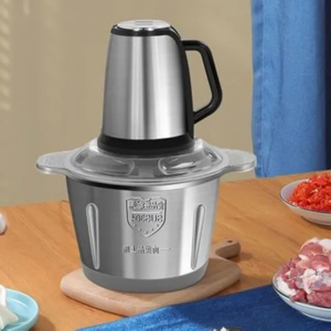 진공블렌더 대형 고속 과일 스무디, 6리터 2단 스텐 커터