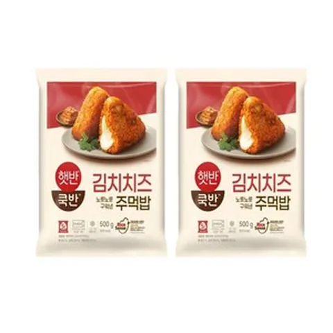 비비고 구워낸주먹밥김치치즈볶음밥, 1kg, 1개