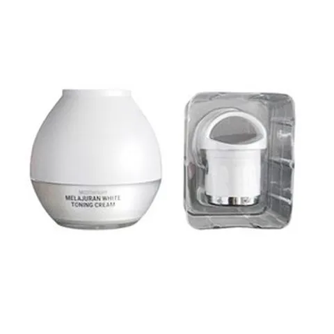 [당일출고] 메디테라피 멜라쥬란 화이트 토닝 크림 + EMS 디바이스 멜라크림 기미잡티 기미분해파 기미크림 토닝크림 화이트닝크림, 1세트, 50ml