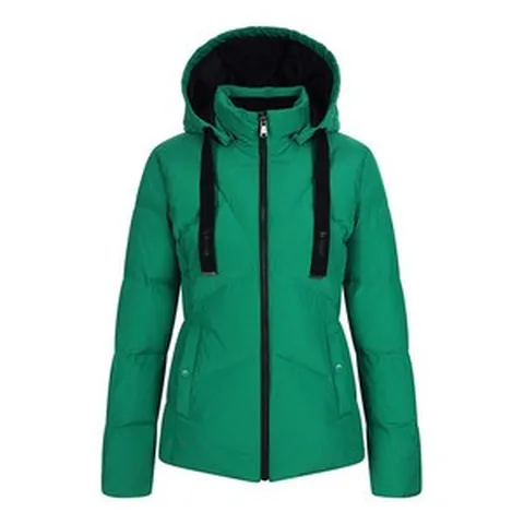 벤제프골프(NC인천점) 여성 후드탈부착이 가능한 중기장 덕다운 점퍼.