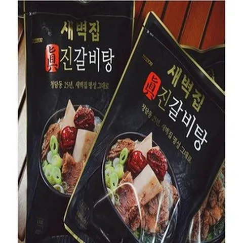 새벽집 진갈비탕 800g, 없음, 10개