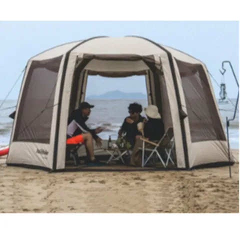 국내배송 네이처하이크 NH 에어텐트 쉘터 차박 리빙 돔 쉘터 에어 캠핑 육각 텐트