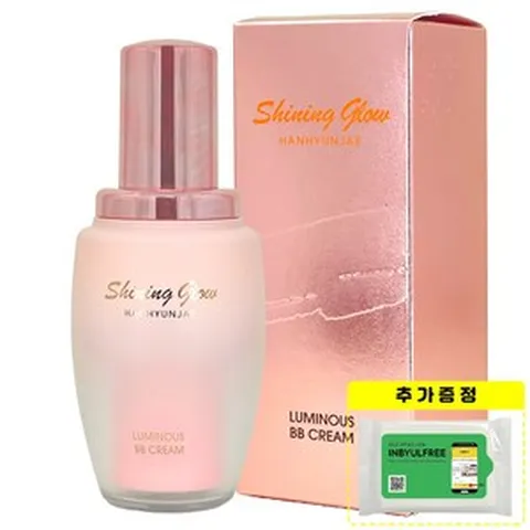 한현재 프라이머 비비크림 30ml 한현재루미너스 BB크림 샤이닝글로우, 30ml + 인별프리 물티슈 10매