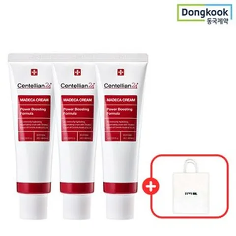 동국제약 마데카크림 시즌4 50ml 3개+쇼핑백 증정, 단품, 단품