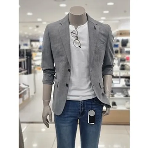 트루젠 강연 폴리 썸머 쿨 스트레치 셋업 자켓(EUJKM051)034