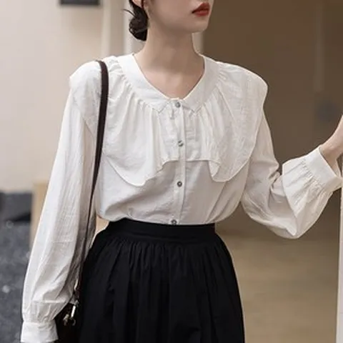 포플러앤씨 메이듀 헨리 블라우스
