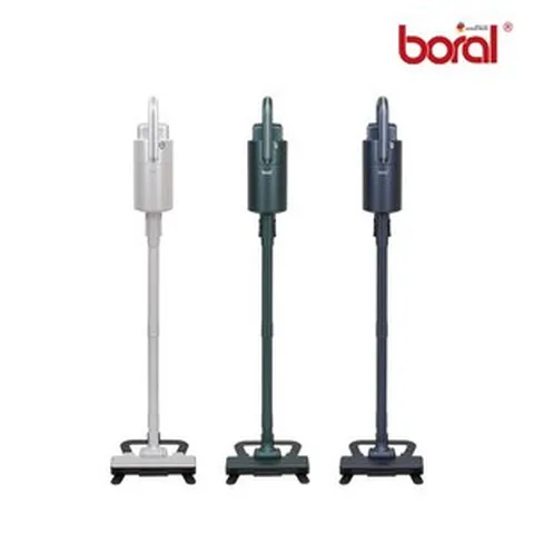 [보랄] ☆BLDC모터☆ 무선 진공 청소기, 색상:화이트, 화이트