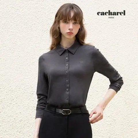 까사렐 5 24FW 자수 코튼모달블라우스 3종