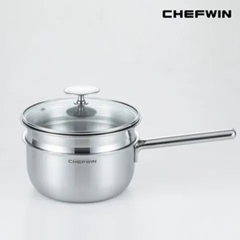 쉐프윈 316STS 통5중 올인원냄비(유리뚜껑), 단일속성, 단일사이즈, 1개