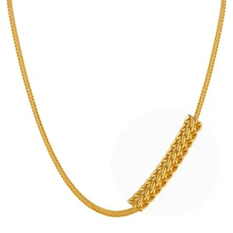 [KT알파쇼핑][한국금다이아몬드] 여자 순금 목걸이 체인 스네이크 24K 11.25g 18K장식