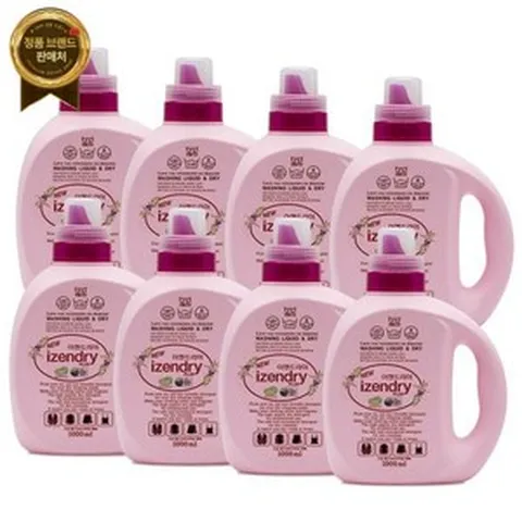 이젠드라이세제혁명 플러스 1000ml 8통, 8개