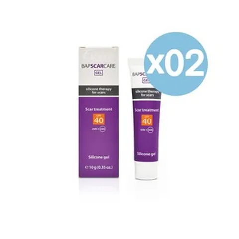 BAPSCARCARE 밥스카케어 실리콘 겔 SPF 40 10g 2팩