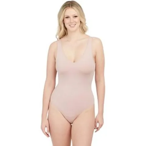 SPANX By Assets 보정 속옷 for 여성 Thinstinct 텅 바디슈트 (레귤러 and 플러스 사이즈) (Rosebud 1-X)