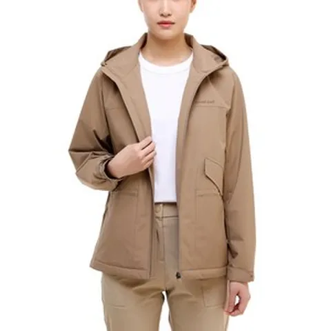 몽벨 여성 방풍 웨더 재킷 - 카멜