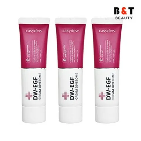 대웅제약 이지듀 DW-EGF 크림 다이브좀 50ml x3, 3개, 상세페이지 참조