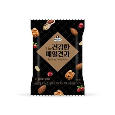 THE 건강한 매일견과 18g x 100봉, 100개