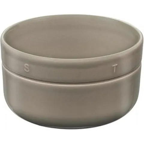 Staub 【Amazon.co.jp 한정】 staub 스토우 「 부솔라인 볼 그레이 12cm 500ml 포르투갈제 " 세라믹 샐러드 스프 도기