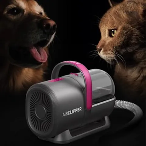 샤오미 애견 진공 미용기 2세대 수납파우치 포함 펫킷 에어클리퍼, 1개