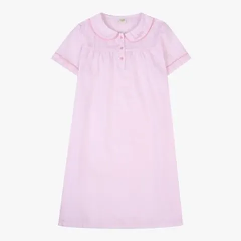 앙떼떼 NC고잔점 @@ [최신상] 뽀송뽀송~바람솔솔~가볍고 시원한 터치감 뛰어난 통기성 아동 초등 여아 잠옷 @@ 힐링 리플 원피스 잠옷B _ ATJP24466_NC고잔점