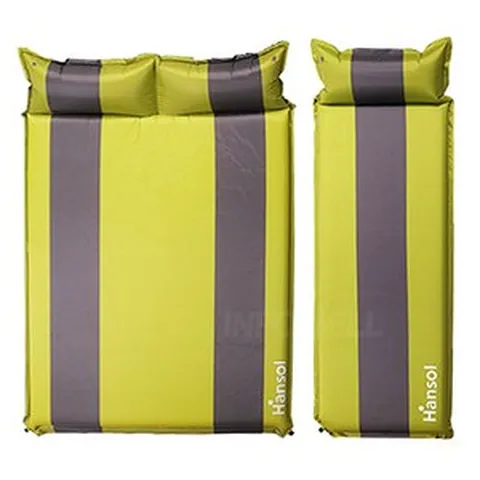 [인포벨] 한솔 자동 충전 에어매트 자충매트 캠핑 피크닉 차박 간편 매트리스, 혼합색상