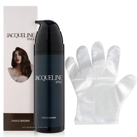 재클린스타일 루트 헤어 컬러 염색제 초코 브라운 200ml+염색장갑
