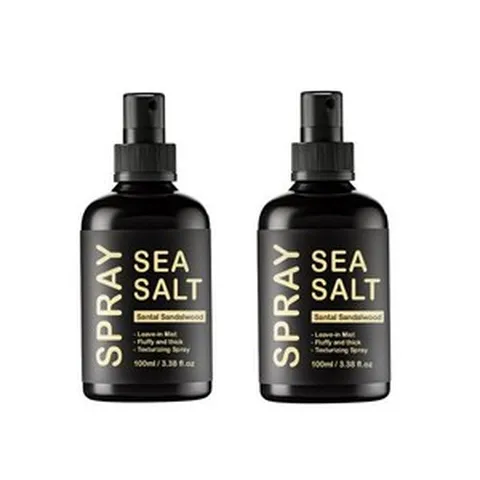 바다 소금 헤어 스프레이 볼륨 및 텍스처 다시마 비타민 B5 2개6.76온스