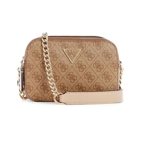 GUESS Noelle 크로스바디 카메라 라떼 로고