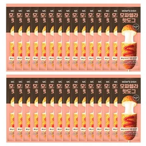 맘스터치 모짜렐라 핫도그, 80g, 30개