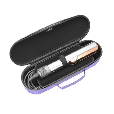 RLSOCO 다이슨 에어스트레이트/코럴 헤어 스트레이트너용 케이스 한정판 세라믹 에어스트레이트 스트레이트너 보관 퍼플