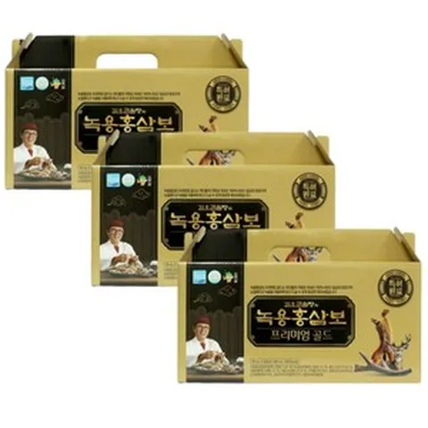 김오곤 녹용홍삼보 70ml, 3박스