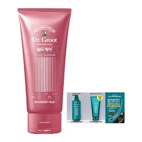 닥터그루트 밀도케어 화이트자스민 트리트먼트 300ml 1개 + 증정(체험세트 바질 샴푸 8ml 1개 + 트리트먼트 8ml 1개), 닥터그루트 밀도케어 화이트자스민 트리트먼트, 300ml