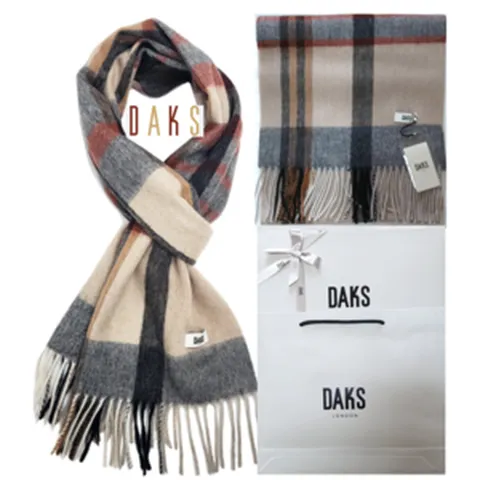 [그냥다팔려] 닥스 모 겨울 남여공용 선물 직장인 출퇴근 머플러 백화점 정품(선물포장)