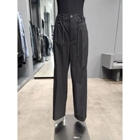 지오송지오 파라수트 와이드 스트링 조거팬츠 블랙 ZG3PT305BK 백화점 아울렛 (3743705)