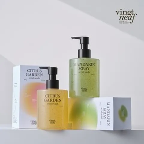 [뱅네프생토노레] 퍼퓸 스크럽 바디워시, 만다린앤베이, 1개, 500g