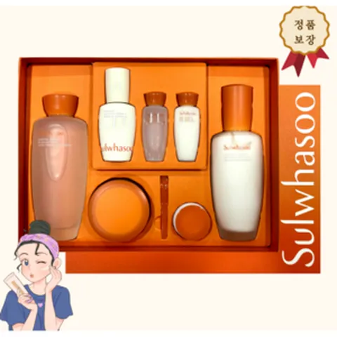 설화수 탄력에센셜 3종 세트( 선물 세트 )+ 샘플 1장 증정( < 2024 최신 정품 > ), 1세트, 포장+쇼핑백