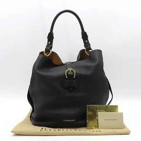 고이비토 중고명품 버버리 가죽 호보 버킷백 K7349BU