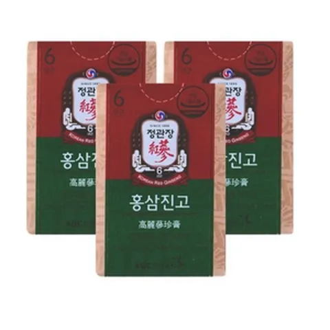 떠먹는 홍삼 진고 액기스 엑기스 농축액 정관장 챙기자건강 상표권 알약통 세트 판매 면역력 피로 건강 회복 회복제 증진 도움되는 홍삼 추출액 젤리 식품 제품 명절 추석 선물 선물세트, 3통(300g) *대용량할인 (-15200원)*