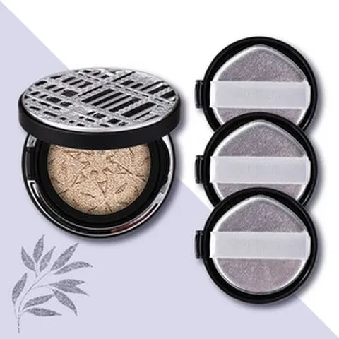 에이지트웨니스 AGE20S 3D 터치 하이커버 쿠션 블랙라벨 에디션 본품 1개+리필 3개, 21호세트