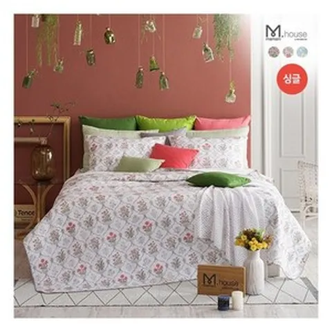 [마마인하우스BY박홍근] [마마인하우스by박홍근][S] 텐셀모달100 줄누비 침구 풀세트