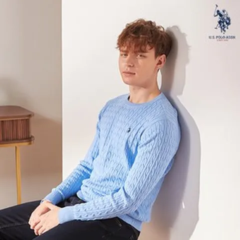 2020 S/S USPA 화이트라벨[남성]케이블니트