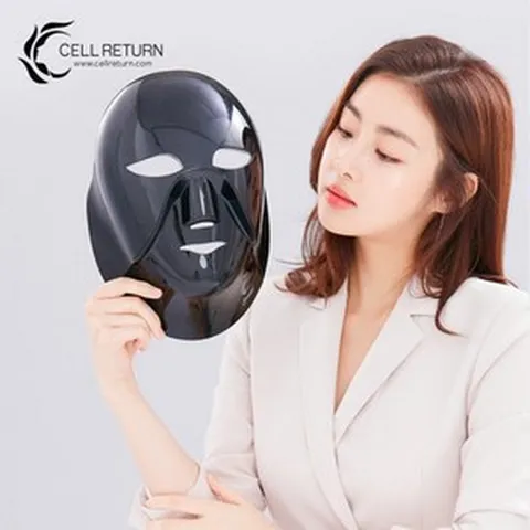 LED마스크 엘지프라엘총판 홈케어 피부관리기 선물, 필수선택, 셀리턴 LED마스크 블랙에디션