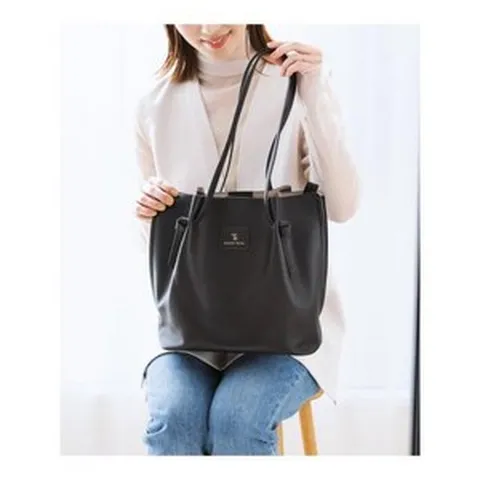 플레어 디자인 토트 백 소 사이즈 사만사타바사 사만다 타바사 가방 토트 백 핑크 그레이 화이트 블랙