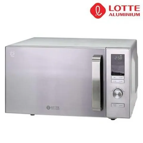 롯데 플랫형 무회전 멀티 전자레인지 가정용 23L LE-1923FL